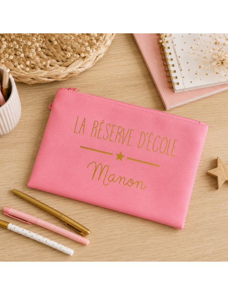 Trousse La Réserve d’École personnalisée – Prénom enfant