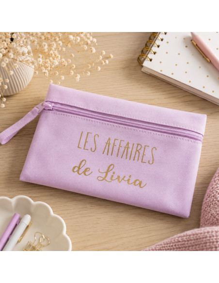 Trousse personnalisée enfant – Les Affaires de [Prénom] –
