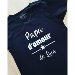 Tee shirt papa d'amour