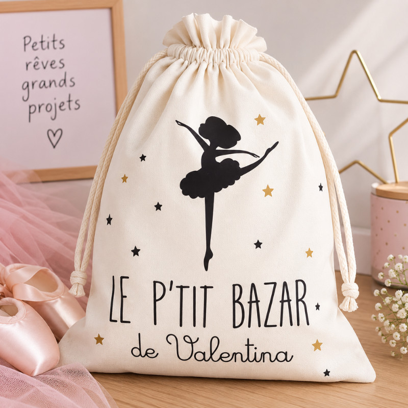 Baluchon personnalisé enfant avec...
