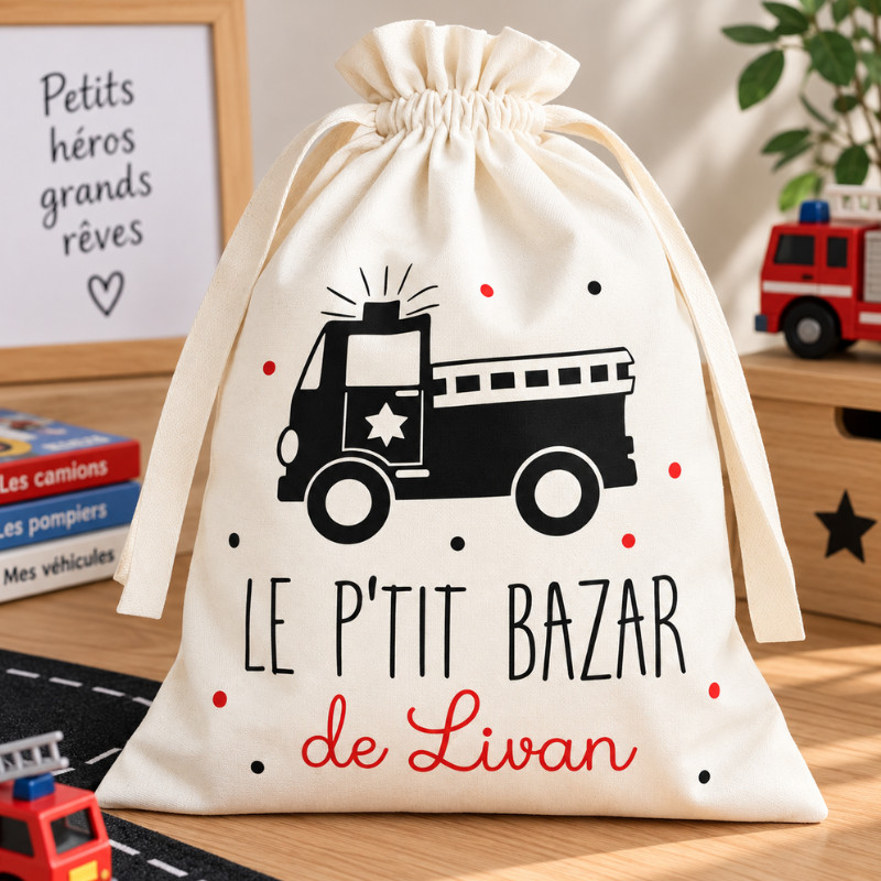 Baluchon personnalisé enfant avec...