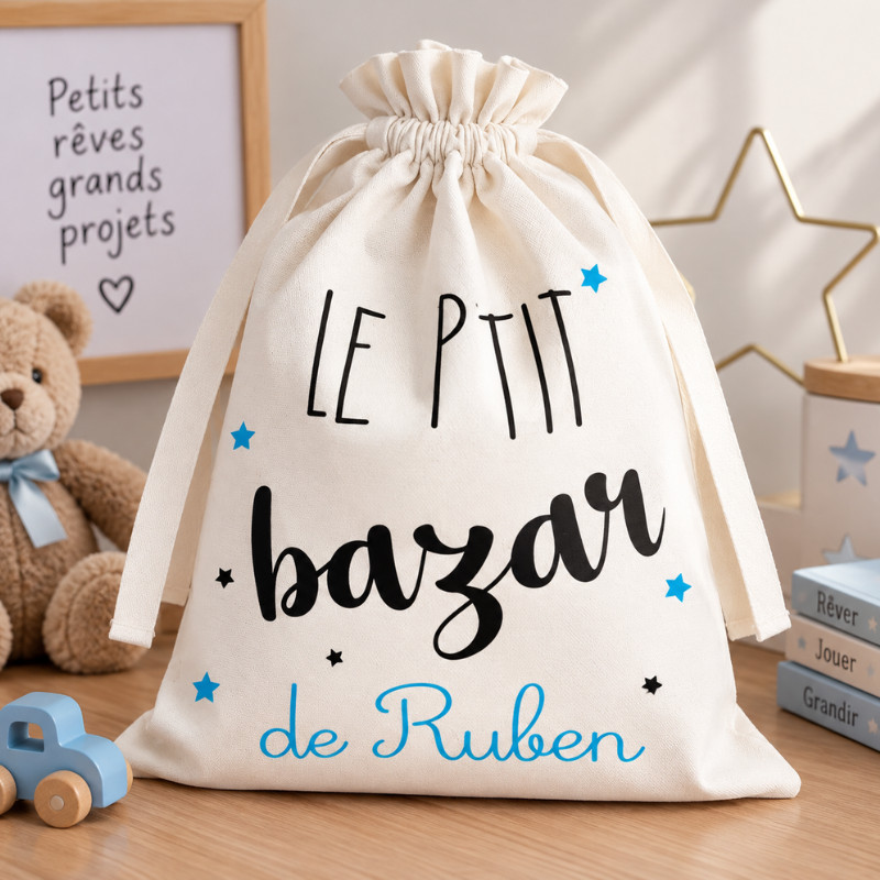 Baluchon personnalisé enfant avec...