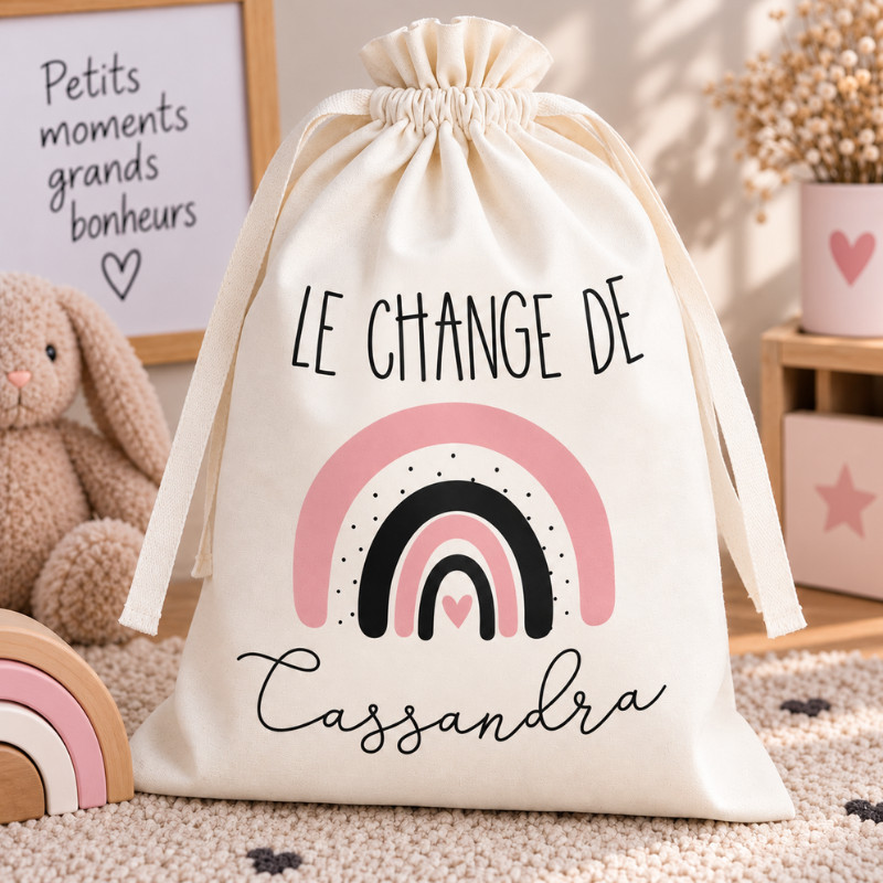 Baluchon personnalisé enfant avec...