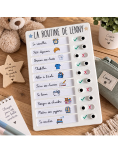 Tableau de routine enfant...