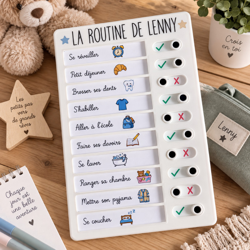 Tableau de routine enfant...