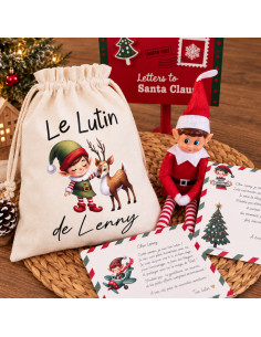 🎄 Pochon personnalisé –...