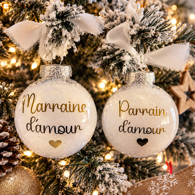 Boule de Noël Personnalisée « …...