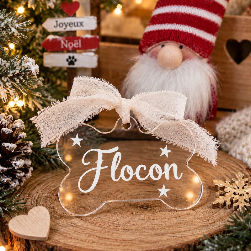 Suspension de Noël Personnalisée pour...