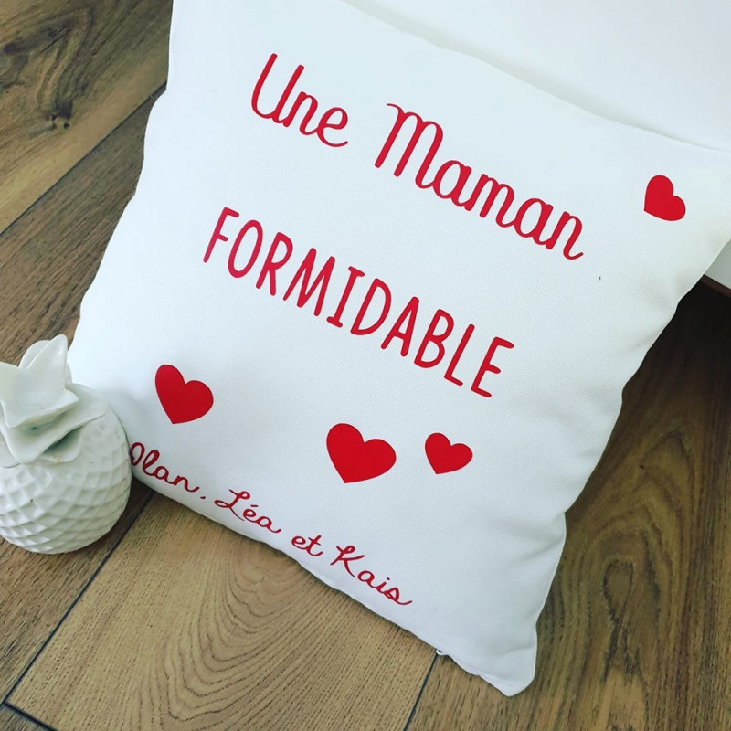 Coussin une maman formidable