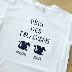 Tee shirt Père des dragons