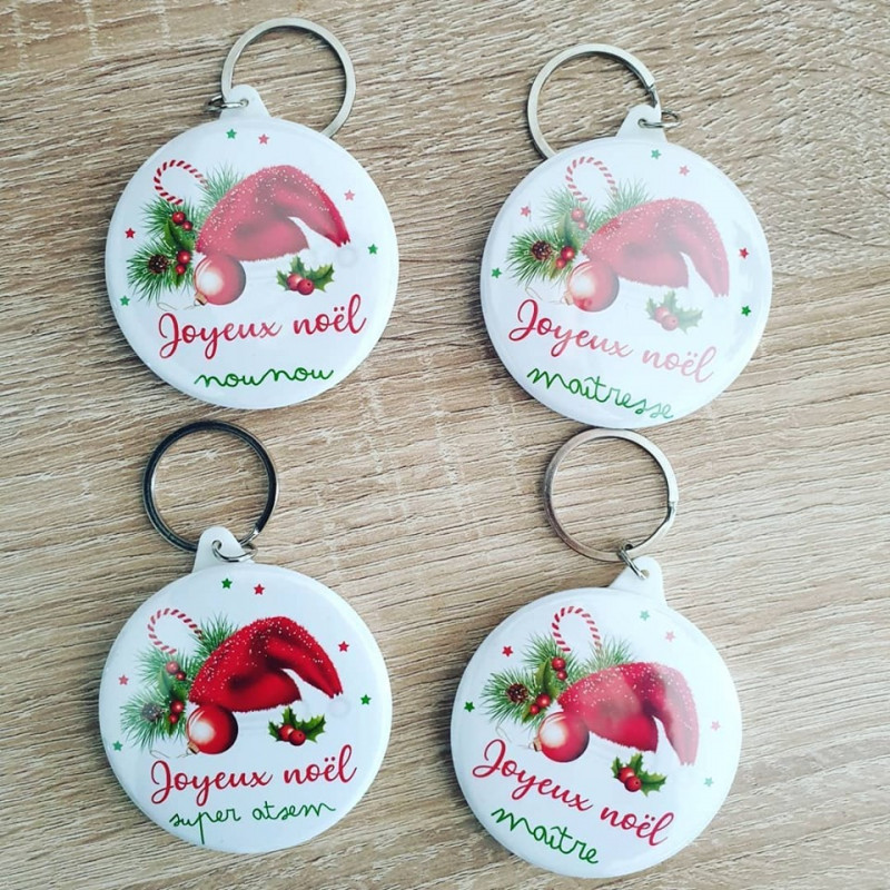 Porte clé Noël