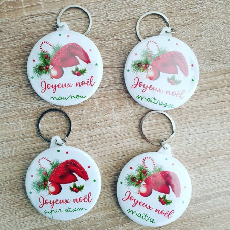 Porte clé Noël