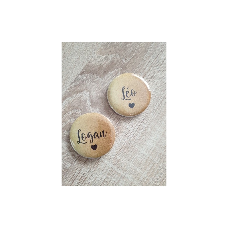 Sac shopping XL Nounou en or