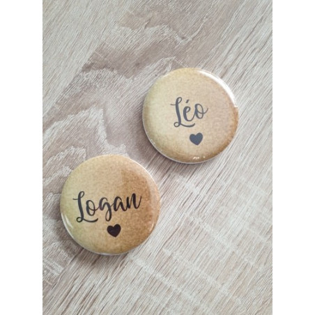 Sac shopping XL Nounou en or