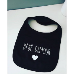 Bavoir Bébé d'amour