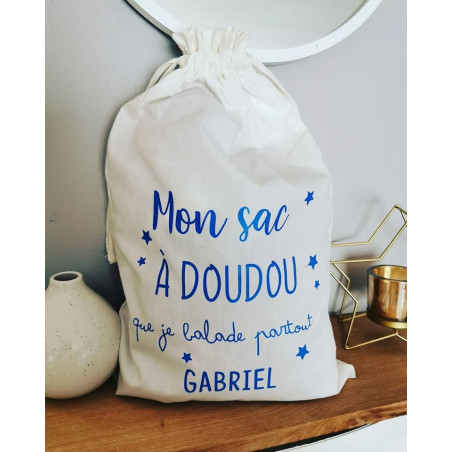 Sac à doudou personnalisé Grand modèle