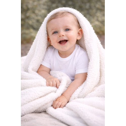 plaid couverture personnalisé polaire