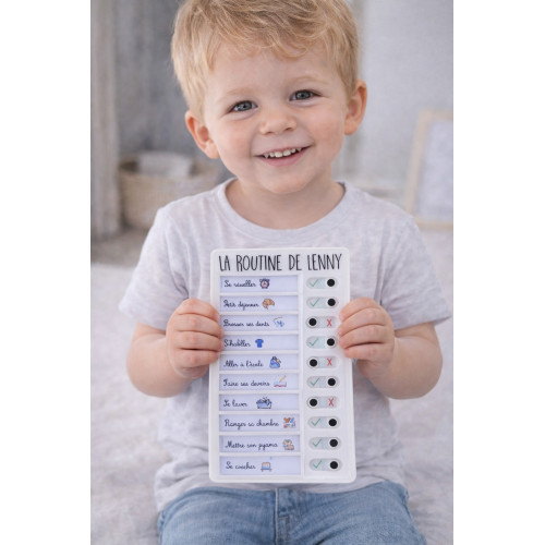Tableau routine enfant