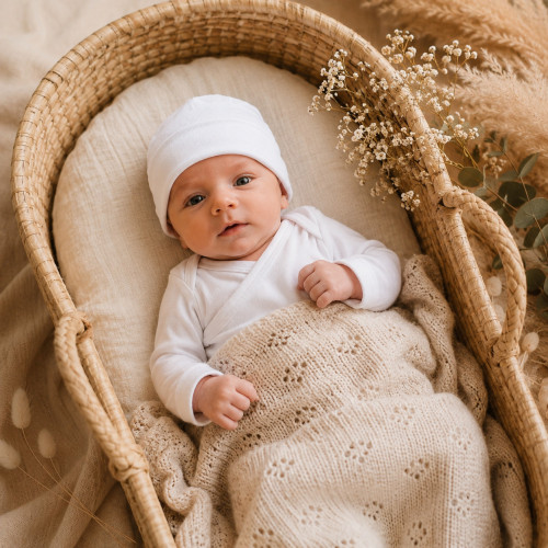 Bonnets de naissance personnalisés | Pincée de Bonheur